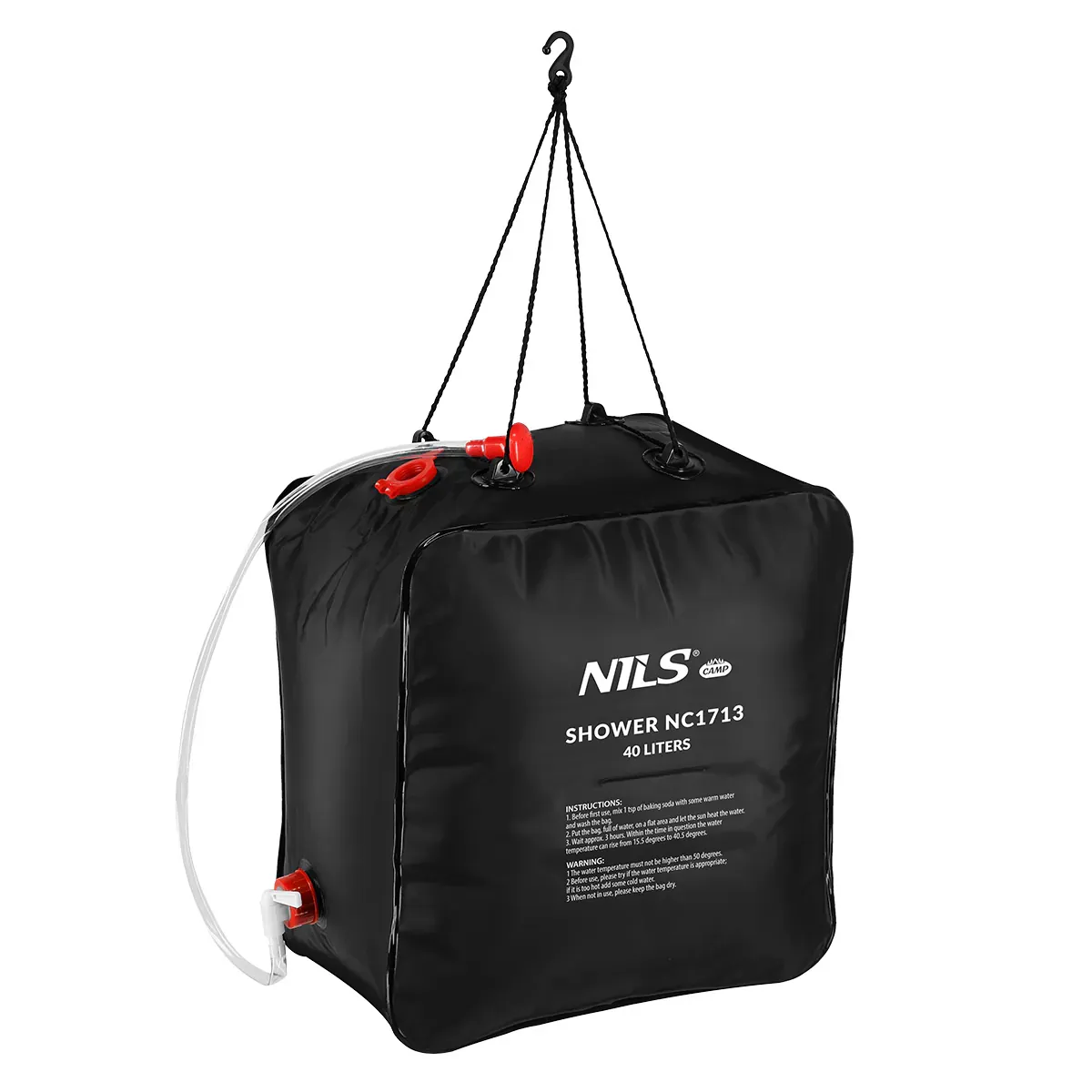 nils camp prijenosni tuš 40l - slika 2