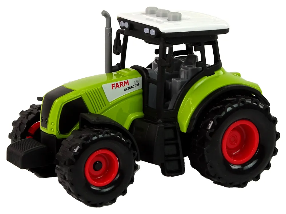 traktor s 2u1 prikolicom zeleni - slika 5