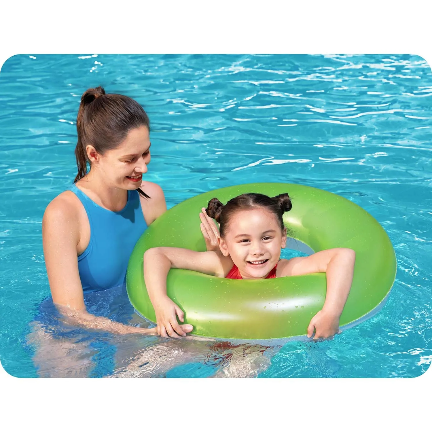 dječji kolut za plivanje za plažu 76 cm bestway 36024 narančaste boje - slika 9