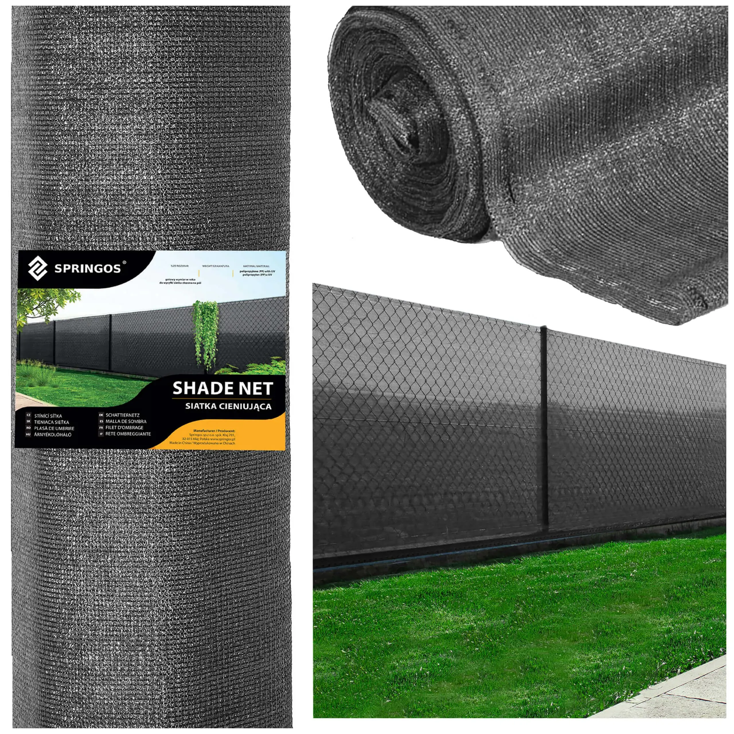 mrežasta sjena sn0066 – svijetlo antracit 140 gsm 1,2 × 25 m (100 traka) - slika 2