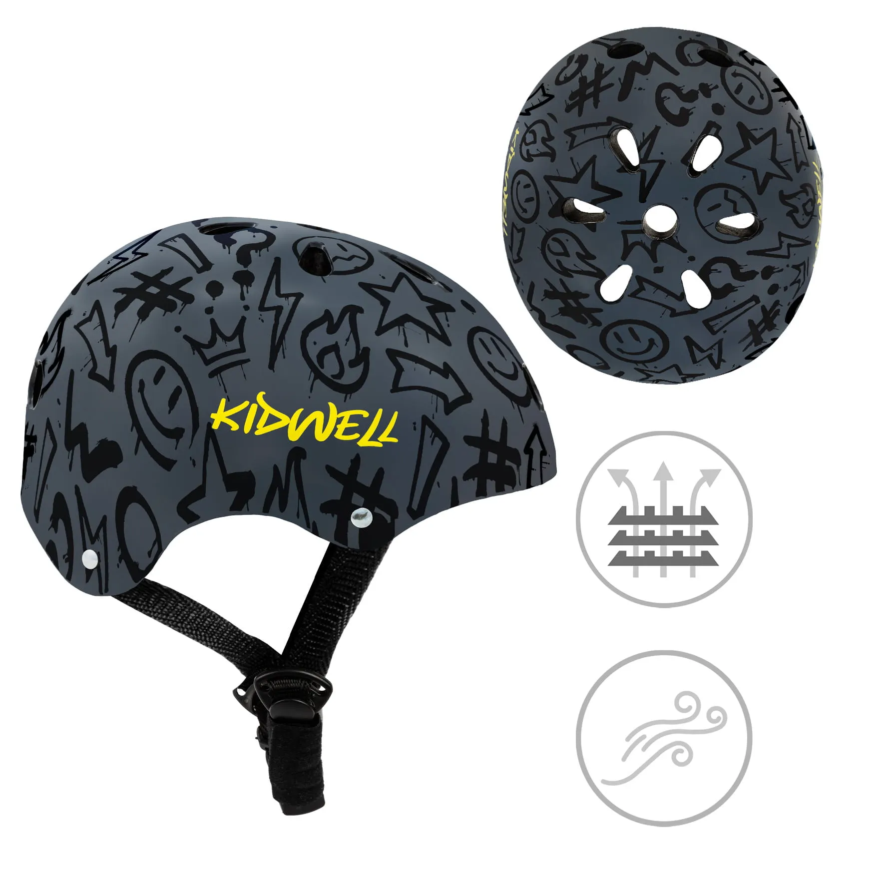 orix plus graffiti m zaštitna kaciga 52-56 cm - slika 6