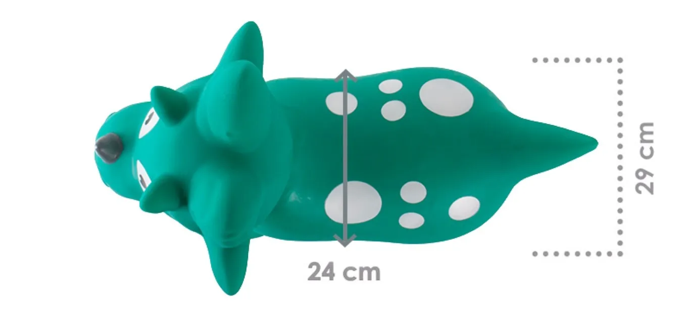 dinosaur za skakanje 60cm zeleni - slika 8