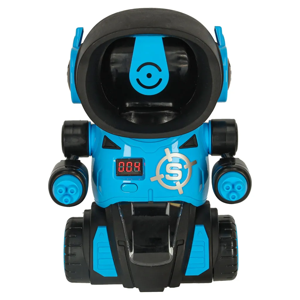 gladni robot, arkadna igra za pucanje u mete, pištolj + lopte - slika 3