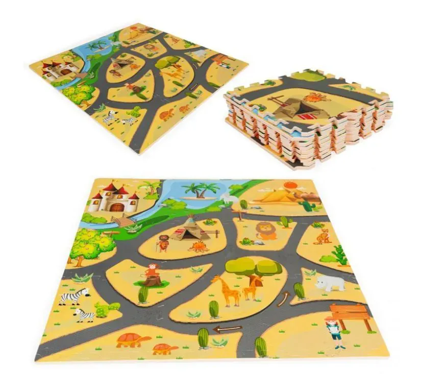 podloga za igranje safari 9 komada - slika 2