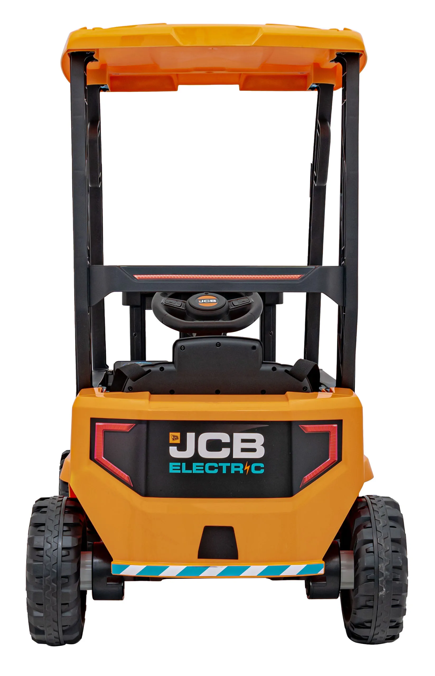 viličar jcb, vozilo na akumulator, žuti - slika 7