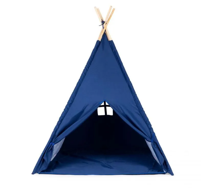 šator za djecu wigwam plavi - slika 4