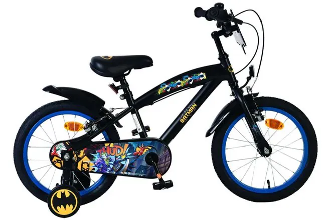 Volare dječji bicikl Batman 16″ crne boje, s dvije ručne kočnice - Pribislavec