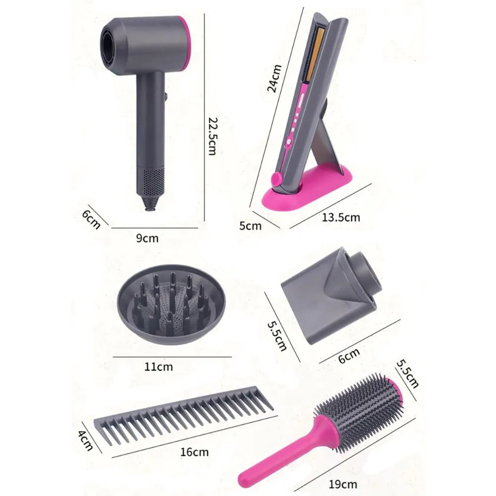 woopie mali frizerski set + dodaci - slika 3