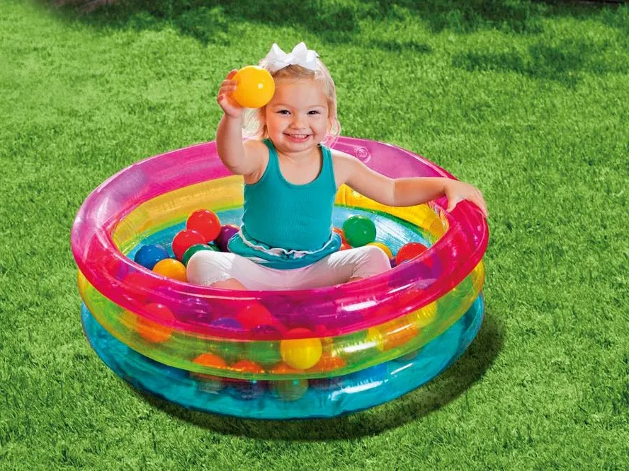intex 48674 bazen na napuhavanje s lopticama – 86 × 25 cm - slika 5