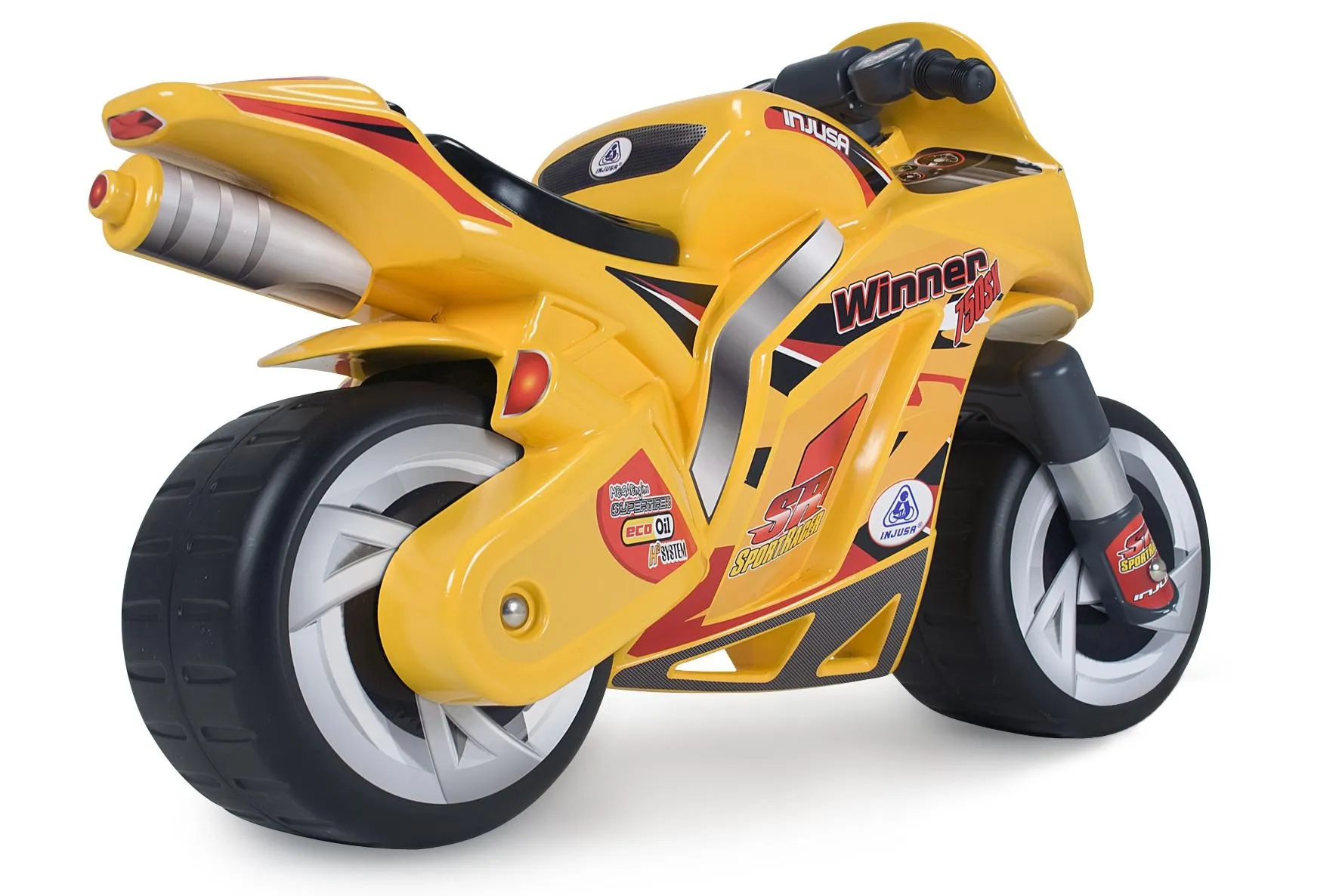 injusa motor winner guralica za djecu - žuti 3+ - slika 9