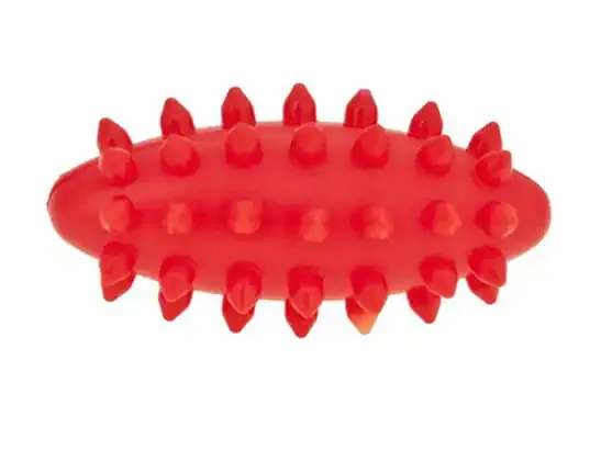 tullo šiljasti valjak za masažu 5,4cm crveni - slika 2