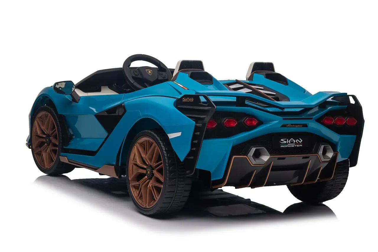 lamborghini sian auto na akumulator plavi - slika 2