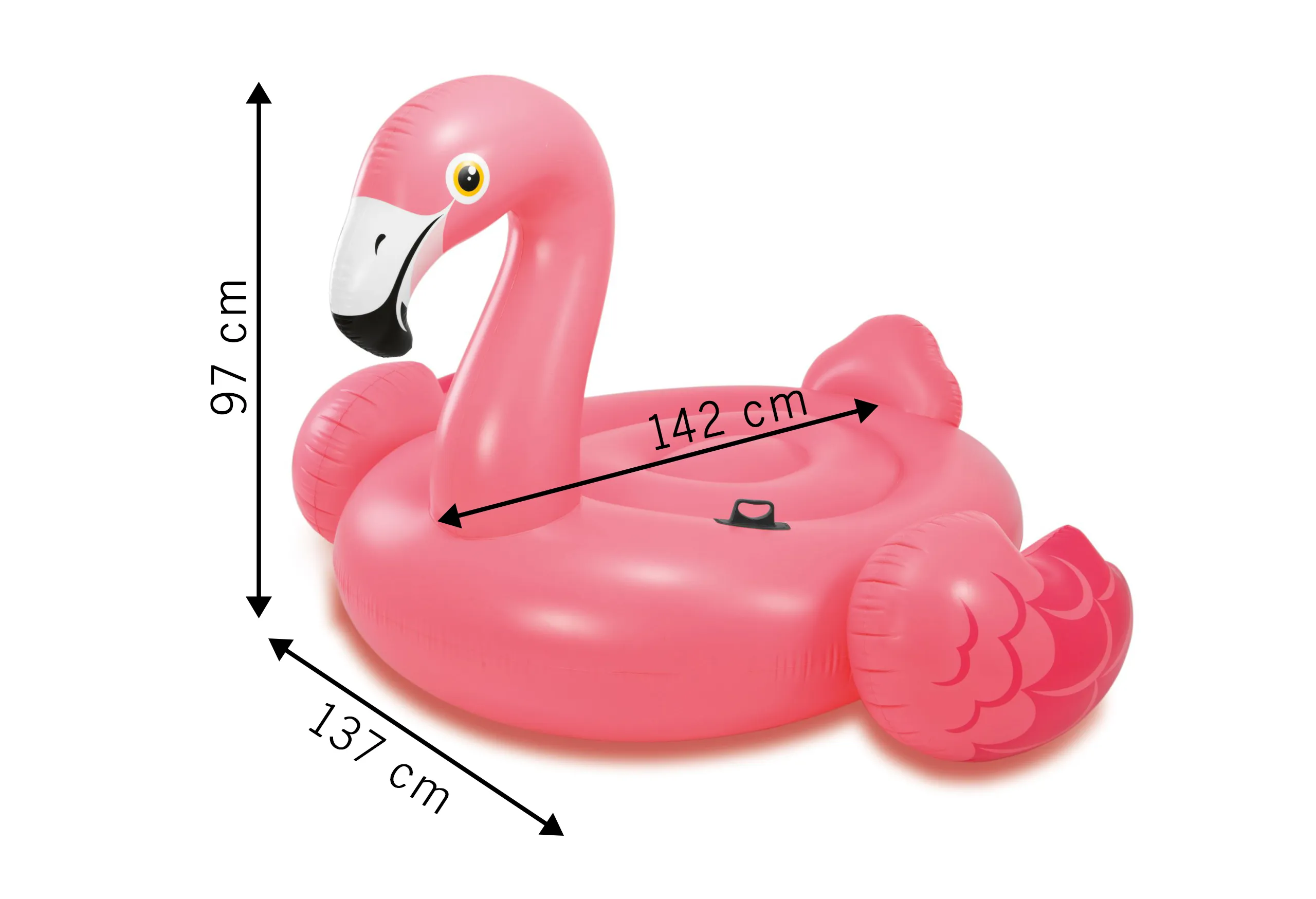 flamingo ležaljka za kupanje na napuhavanje intex 57558 - slika 6