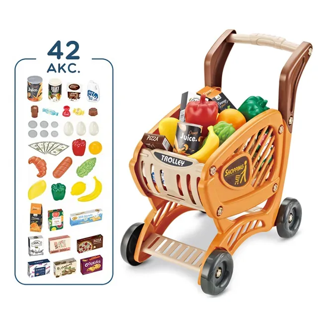 woopie dječja kolica za kupovinu + 42 dodatka - slika 3