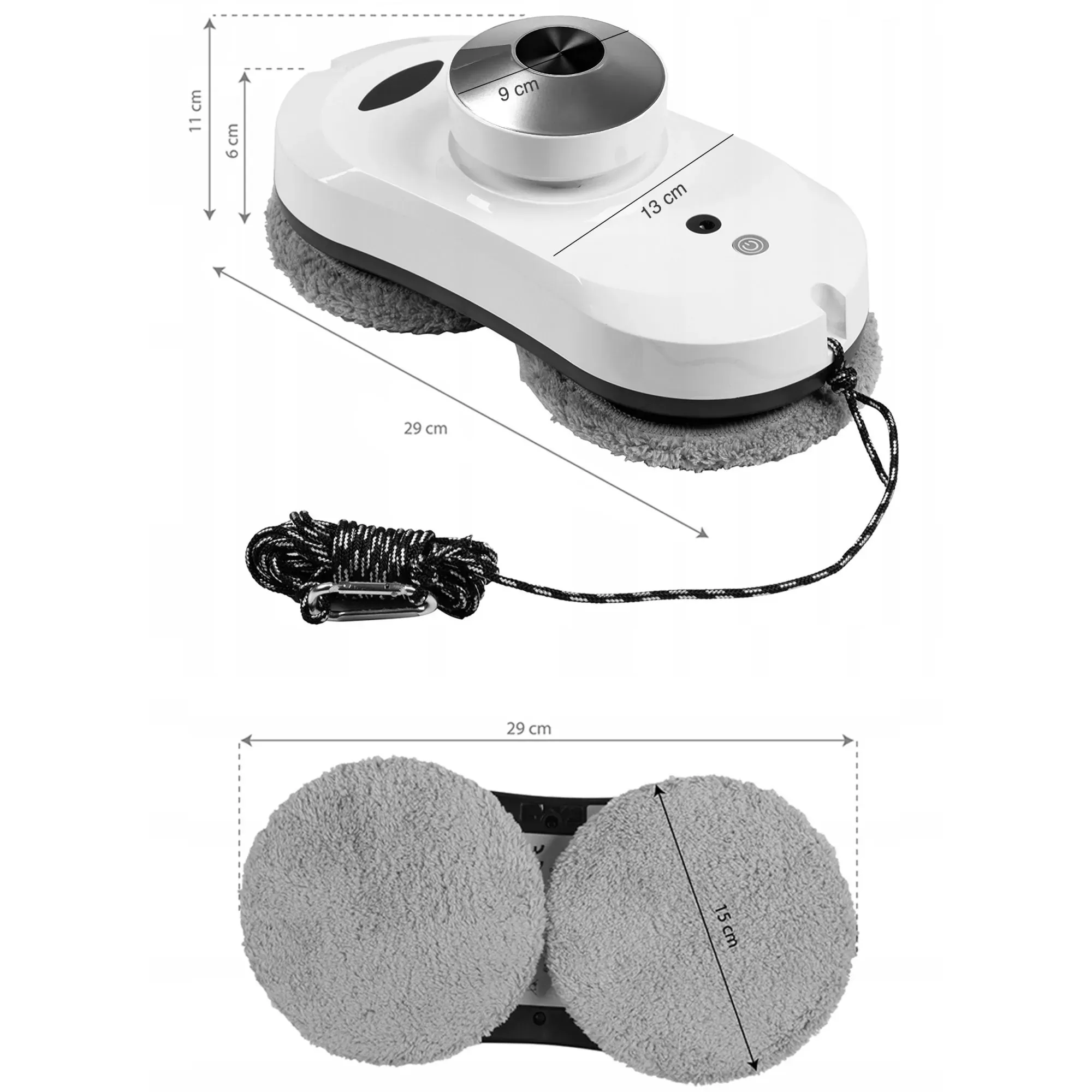webber wm 169 automatski robot za pranje prozora - slika 9