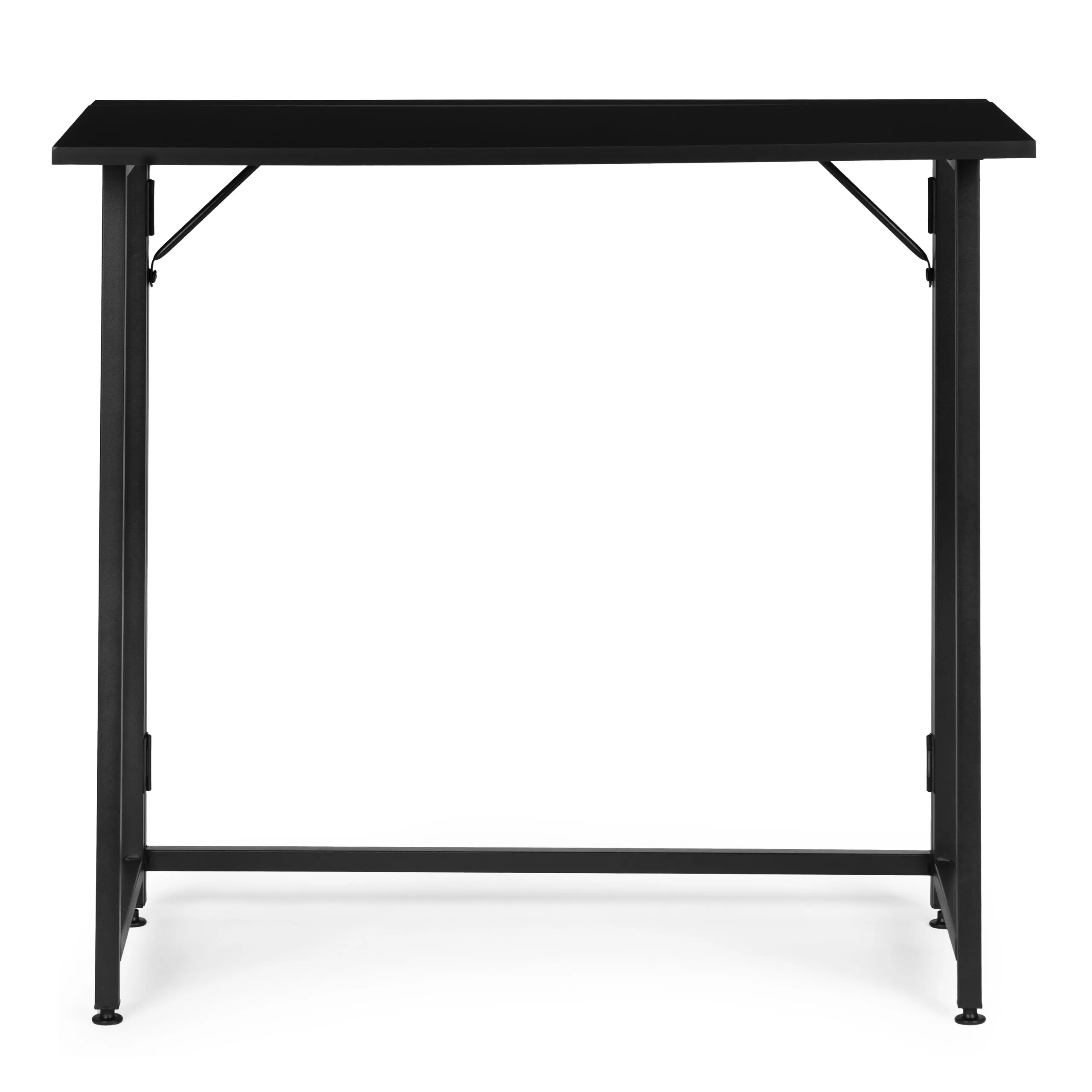 modernhome sklopivi računalni stol 80 × 45 cm za laptop – crni - slika 5