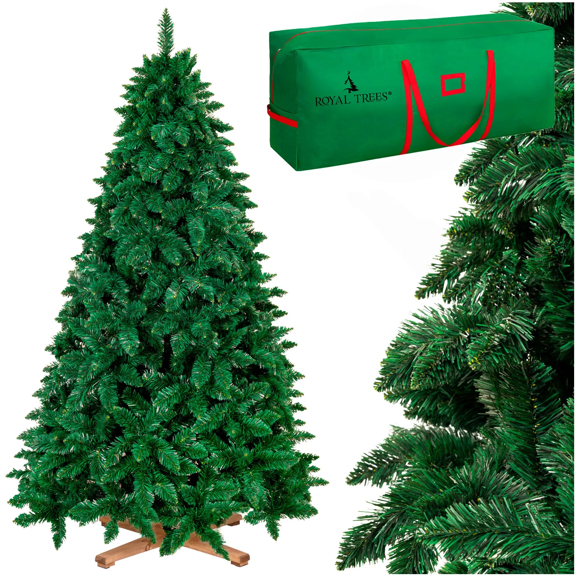 royal trees umjetna božićna jelka šumski bor premium 220 cm - slika 5