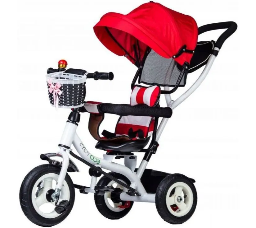 dječji tricikl ecotoys crveni - slika 3