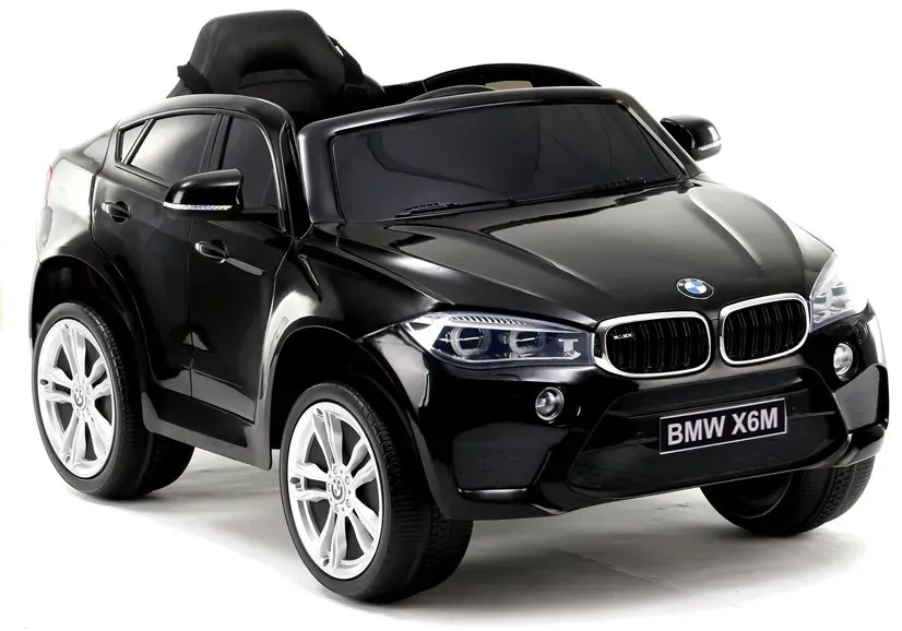 bmw x6 - automobil na akumulator, crni - slika 2