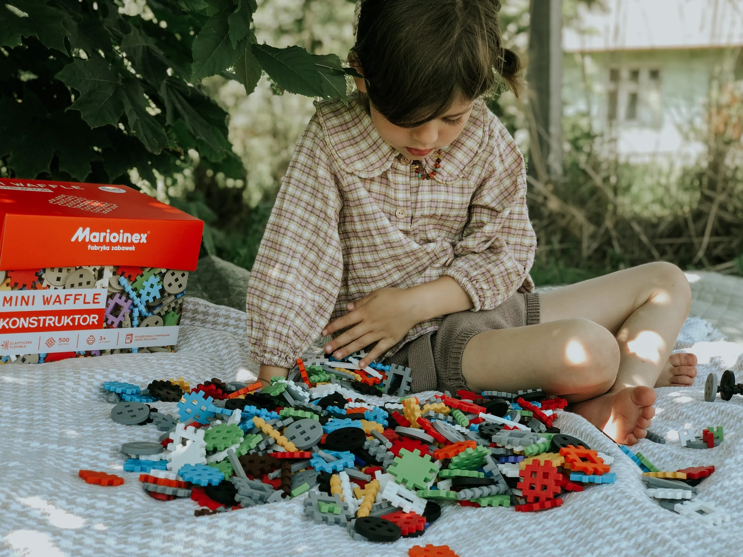 marioinex set mini waffle konstruktor 500kom. - slika 3