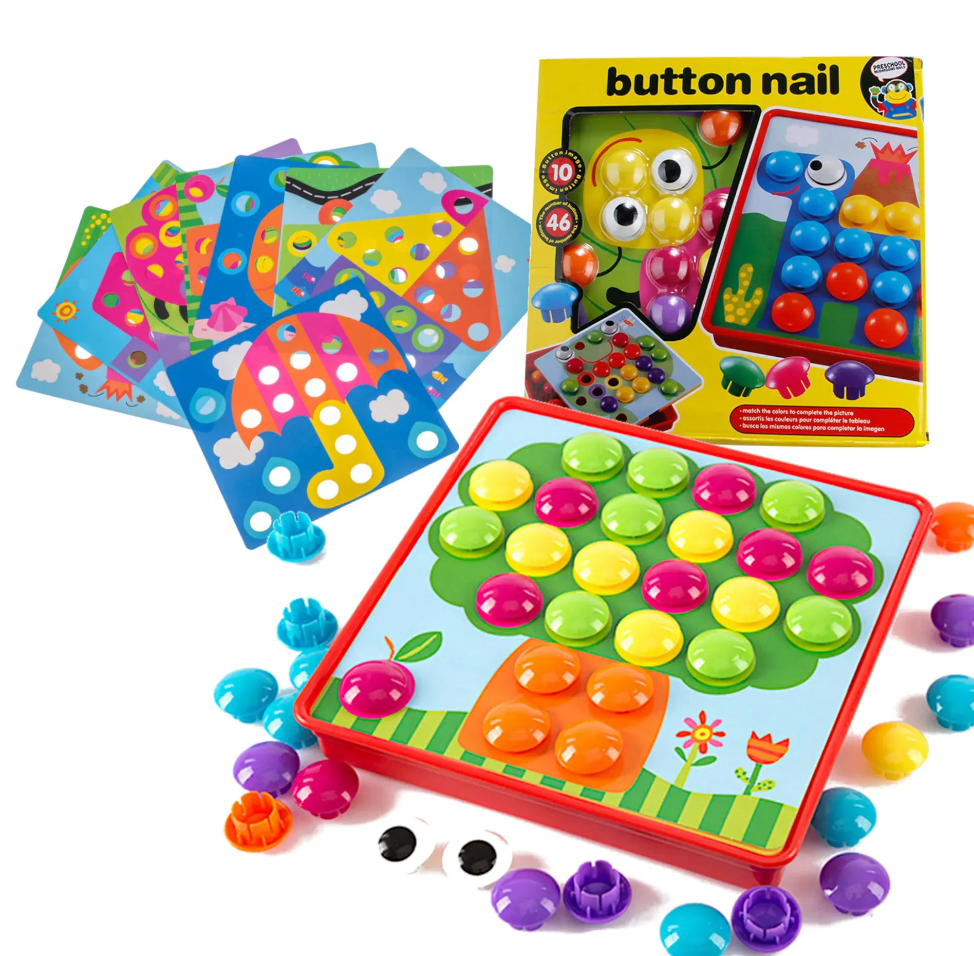 edukativne puzzle mozaik 57 elemenata - slika 2