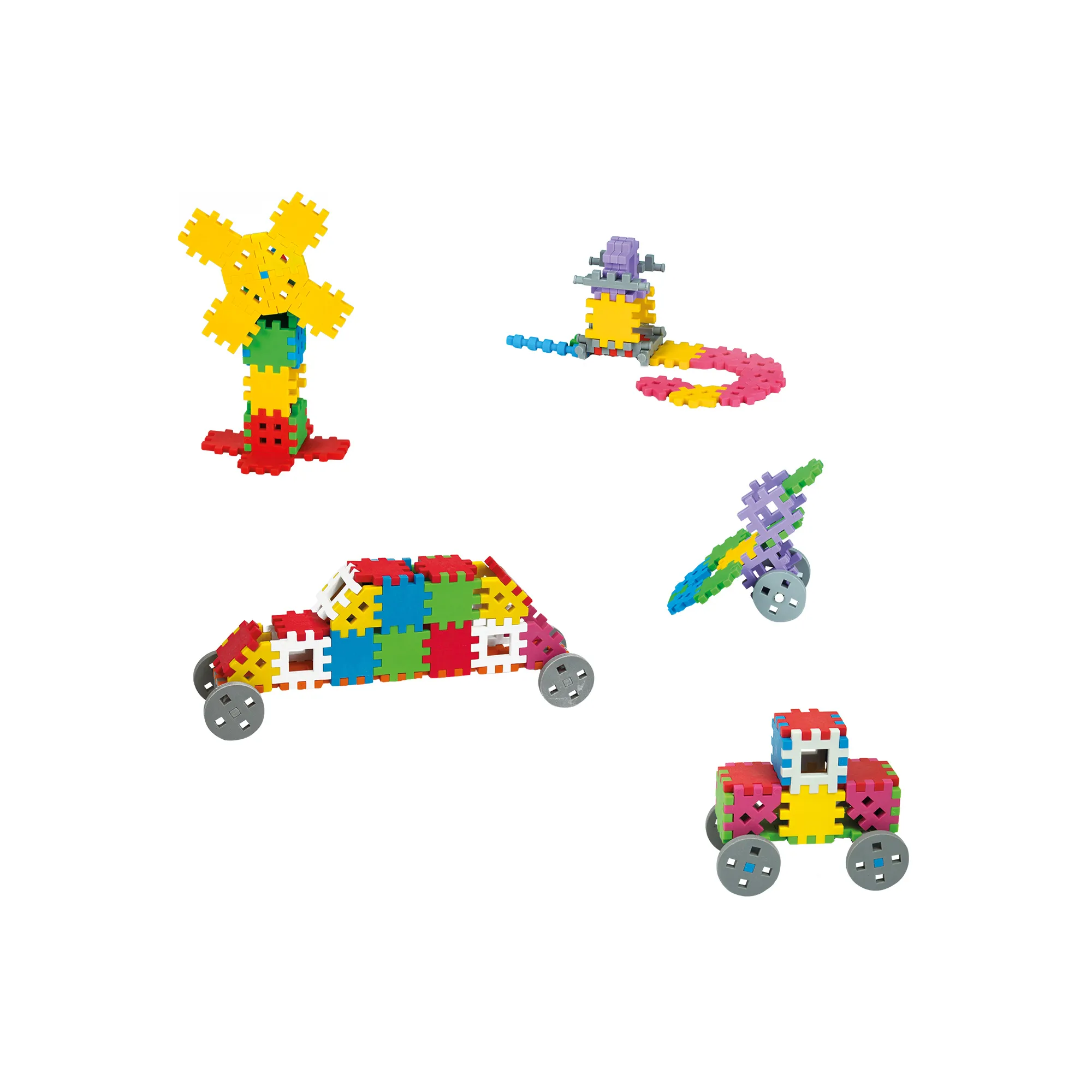 marioinex set mini waffle konstruktor 140kom. - slika 7