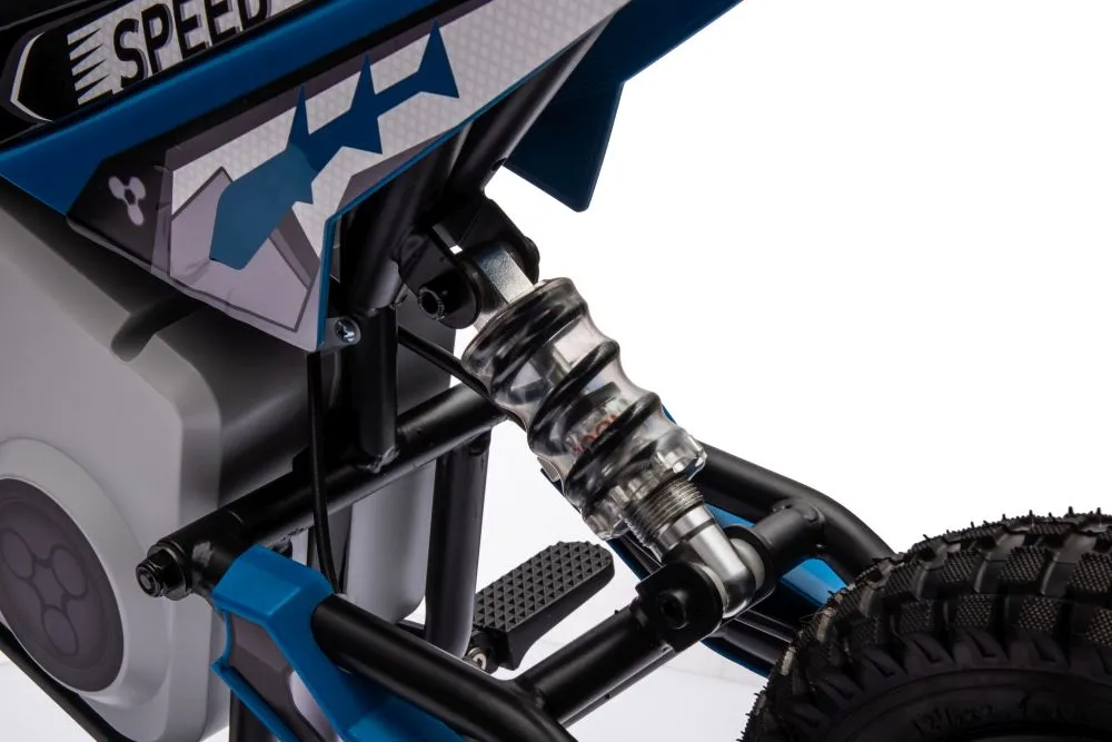 motocross motor na akumulator, plavi - slika 7