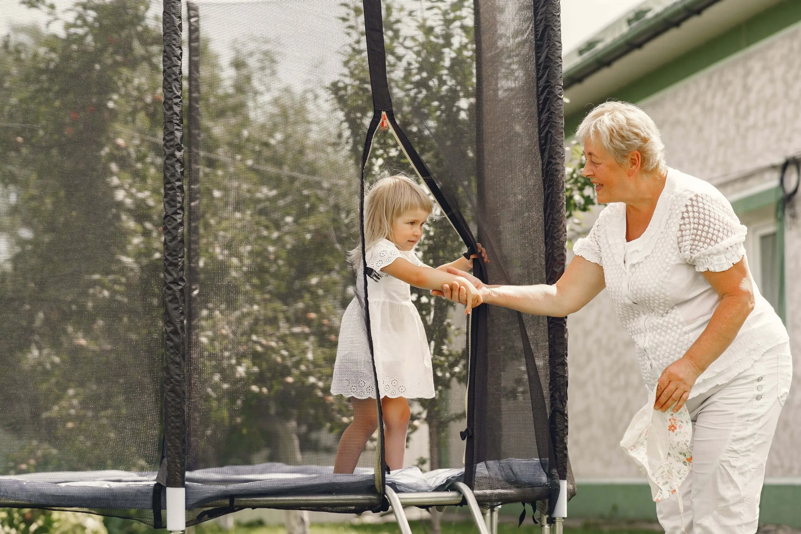 vanjska mreža za trampolin 396cm - slika 9