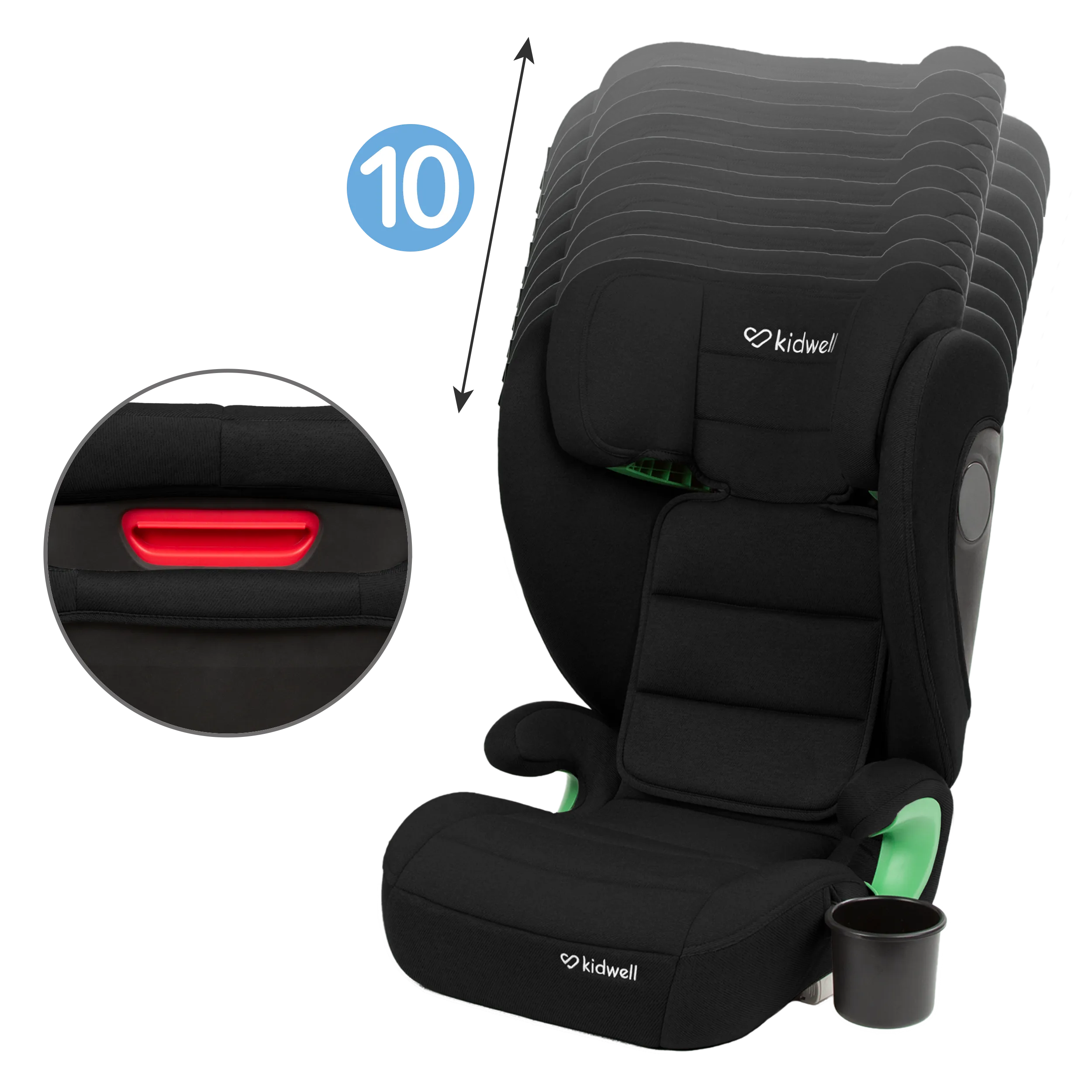 weston crna autosjedalica - slika 7