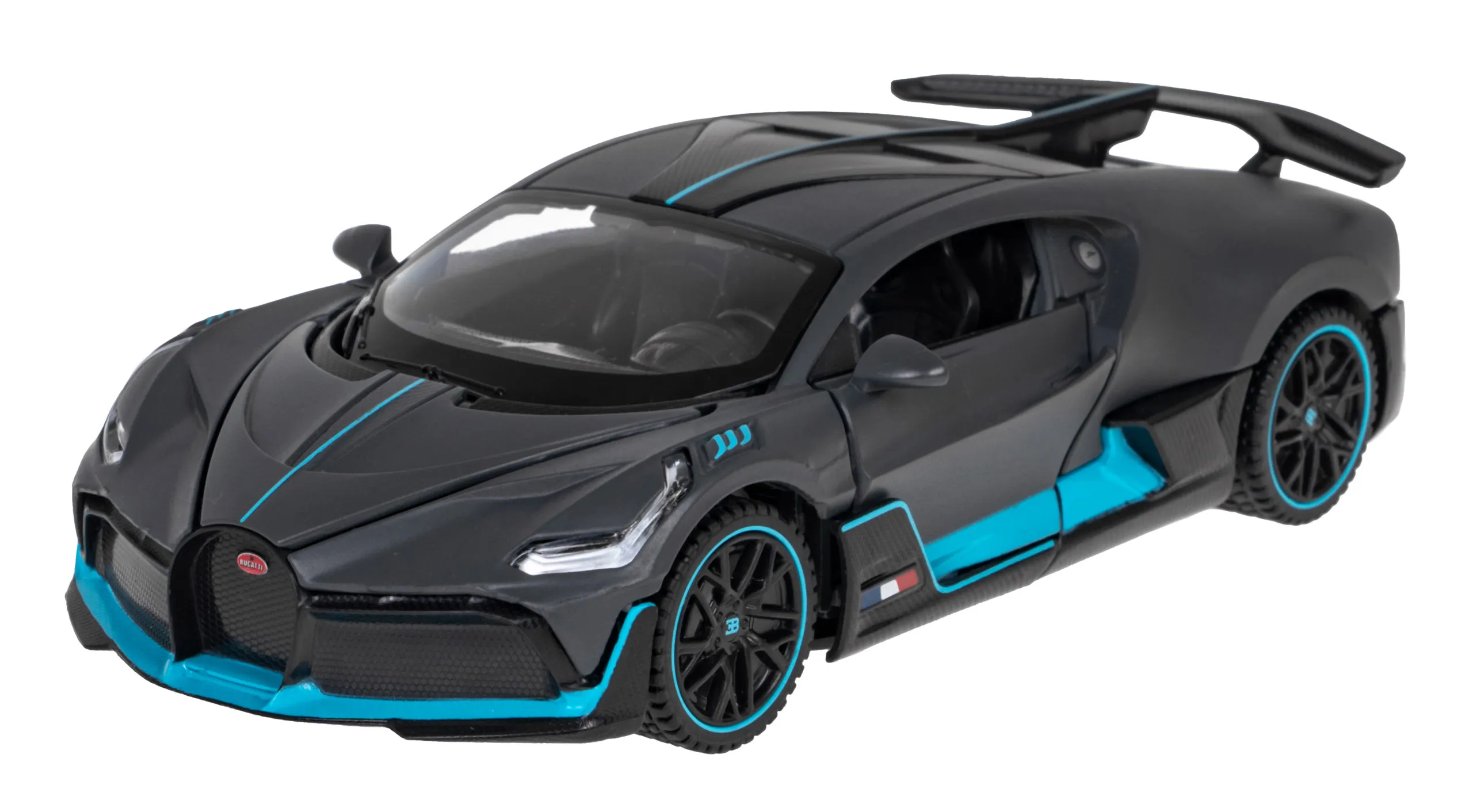 rastar metalni bugatti divo 1:32 crni - slika 3