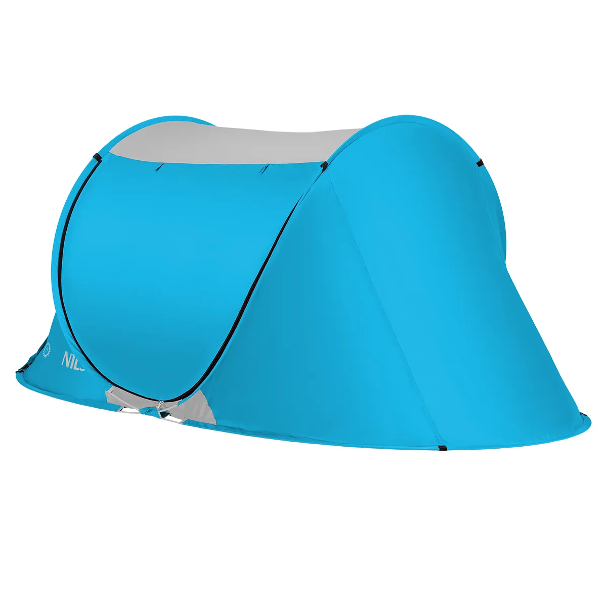 plavi šator za plažu 220x120x95cm nils camp - slika 10