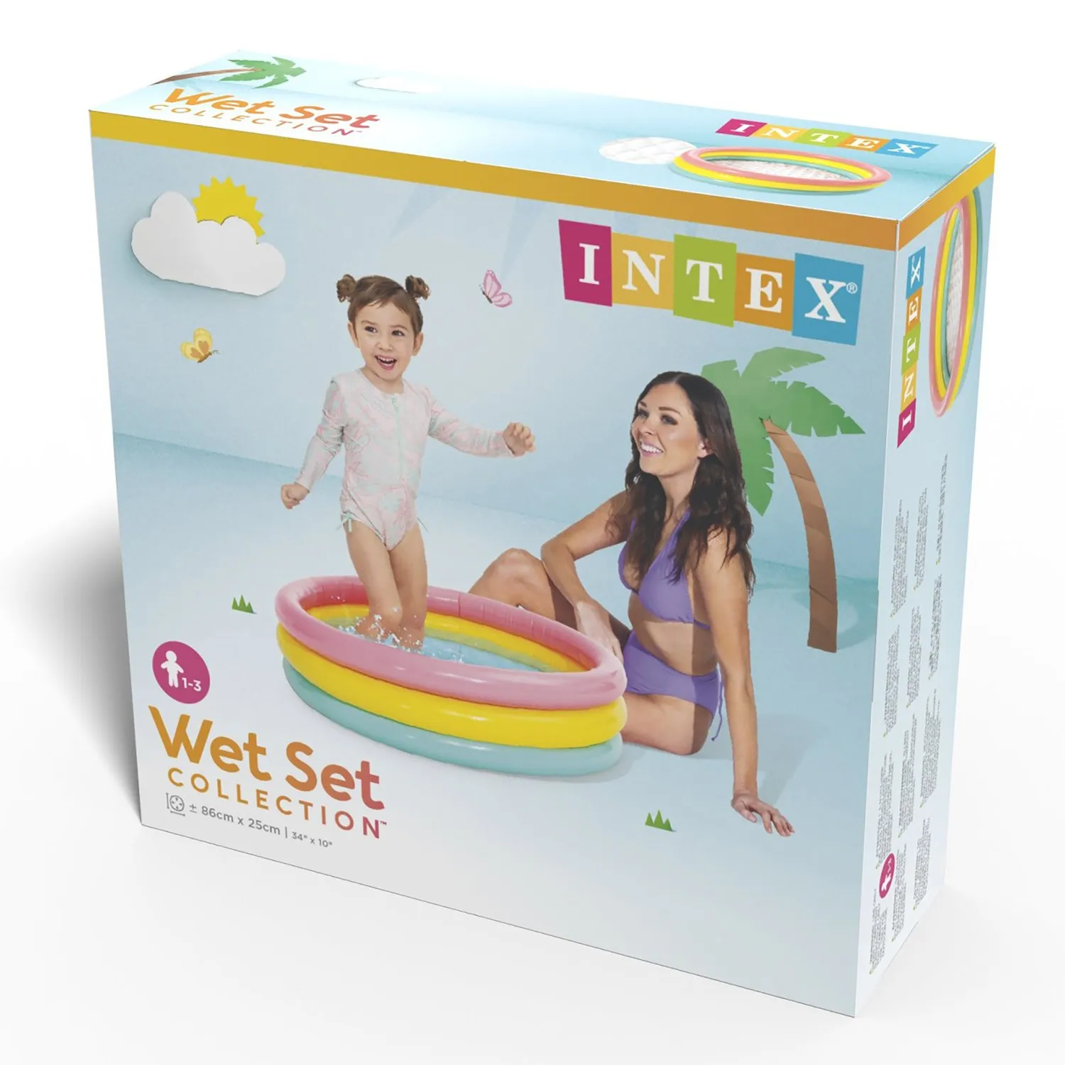 intex bazen na napuhavanje 3 boje 86 x 25 cm - slika 6