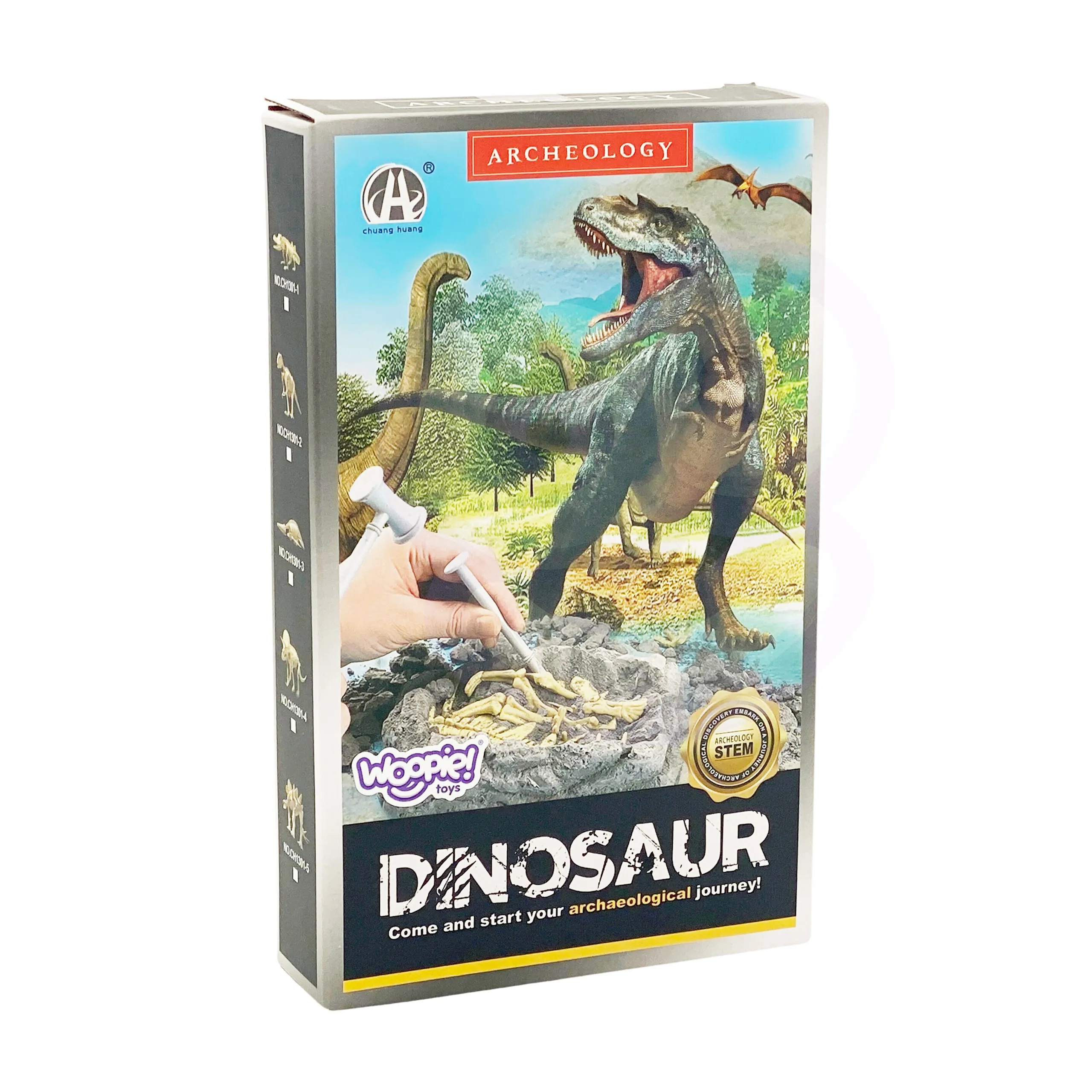 woopie kreativna igračka arheološka iskopavanja kostura dinosaura - slika 6