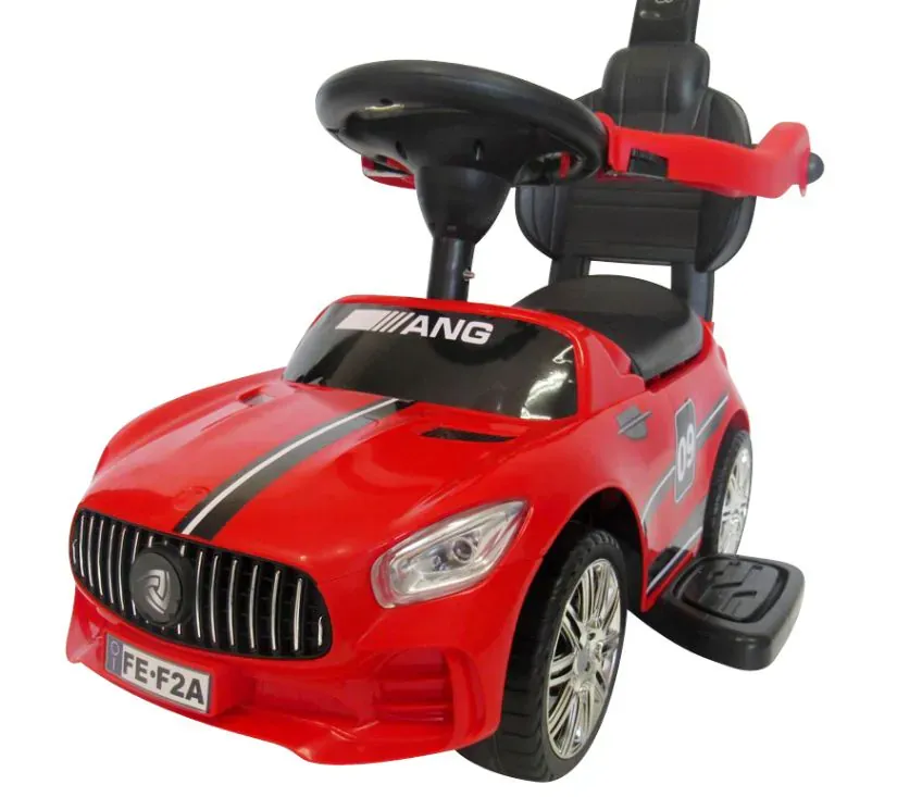 dječji auto j7 guralica 3u1 crveni - slika 2