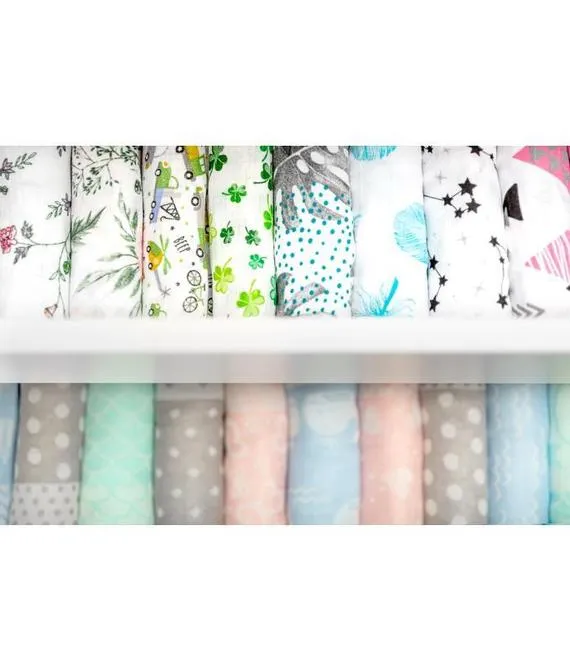sensillo set muslin pelena 3 komada plavi - slika 8