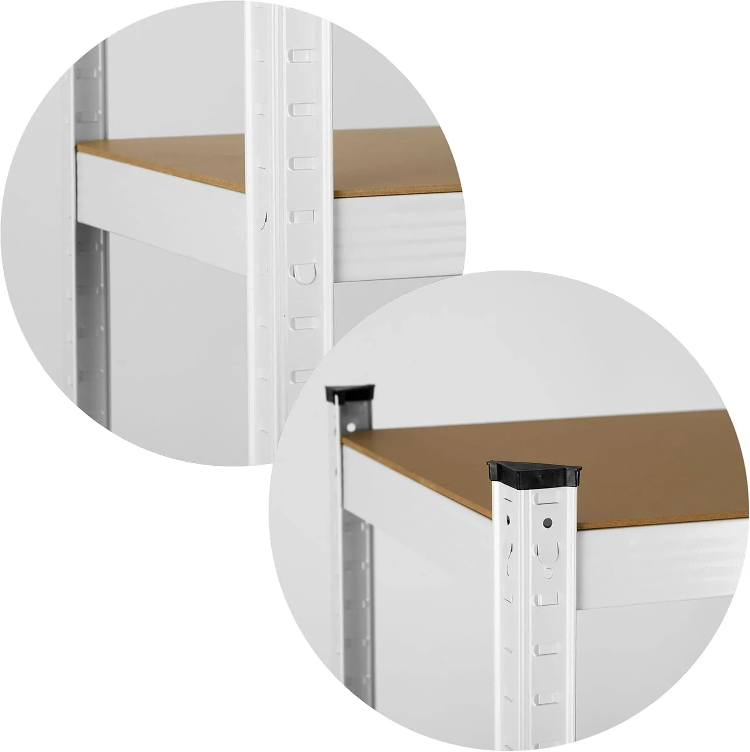 landgraf metalni stalak za odlaganje 875 kg 150x75x30 cm bijeli - slika 8