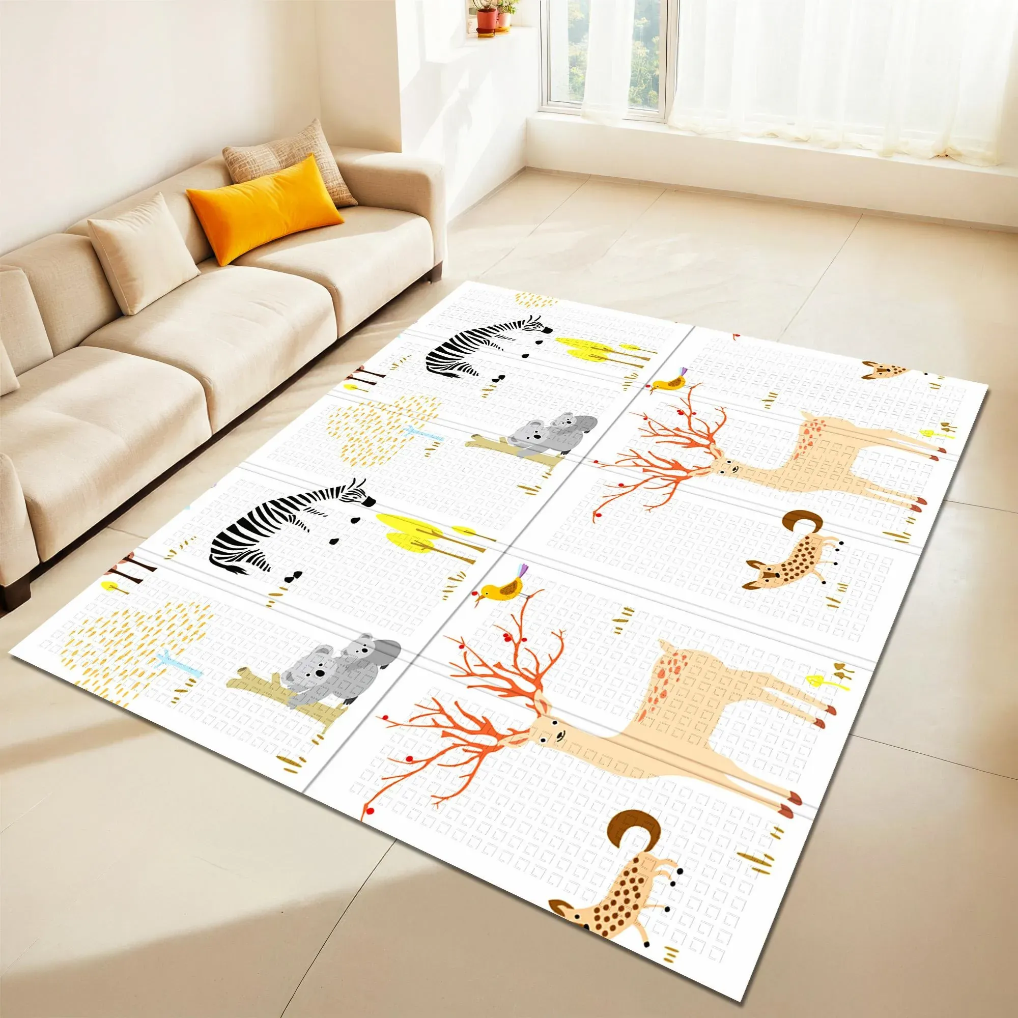 velika sklopiva podloga za igru xpe 200x180 cm - slika 4