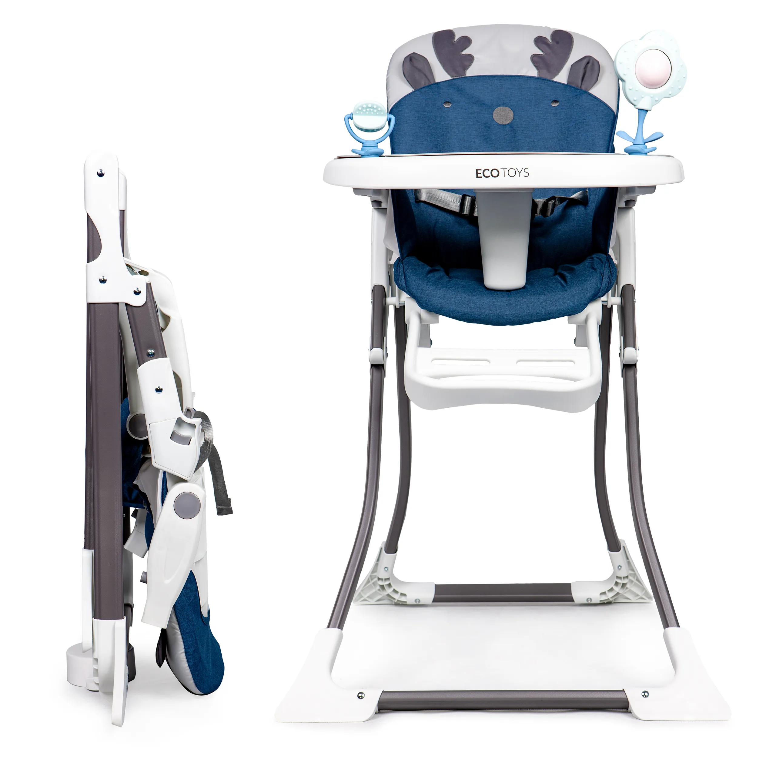 ecotoys hc301 hranilica za bebu tamno plava - slika 3