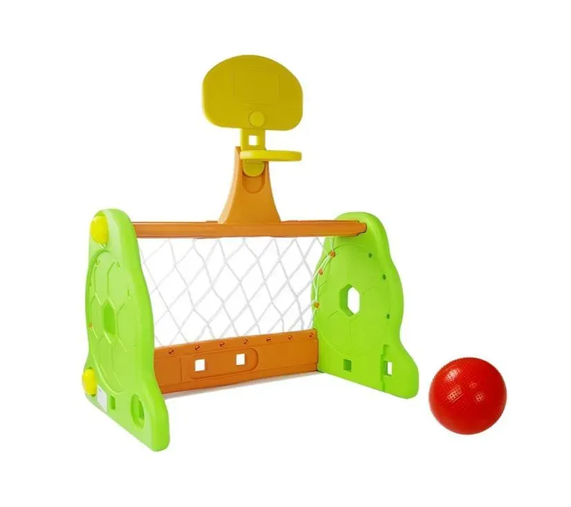 dječji set 2u1 koš i gol - slika 2