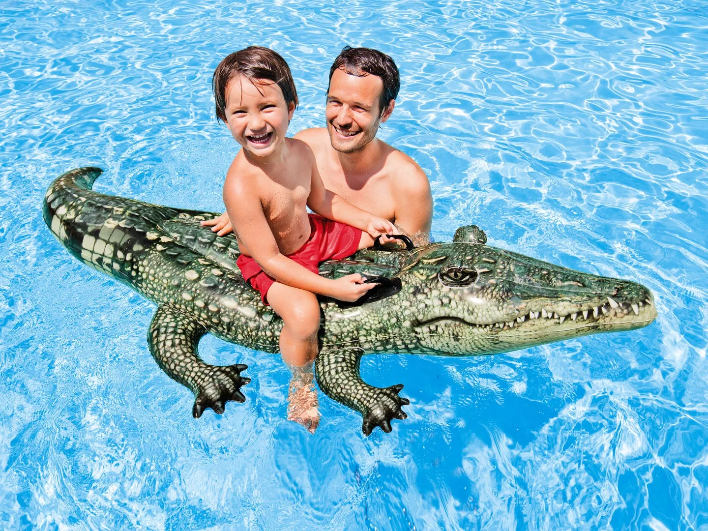 krokodil na napuhavanje za vodu - slika 3