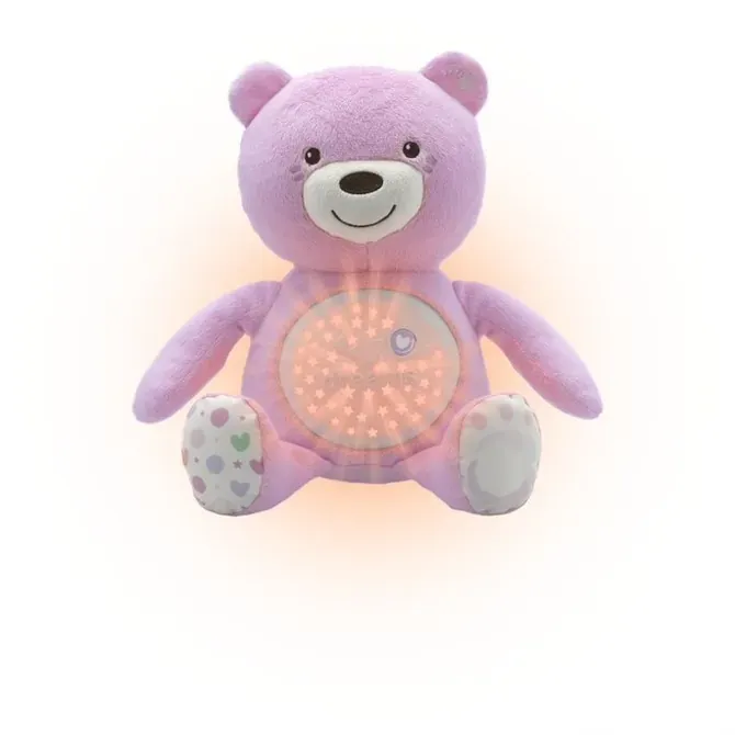 chicco first dreams medo s projektorom rozi - slika 4