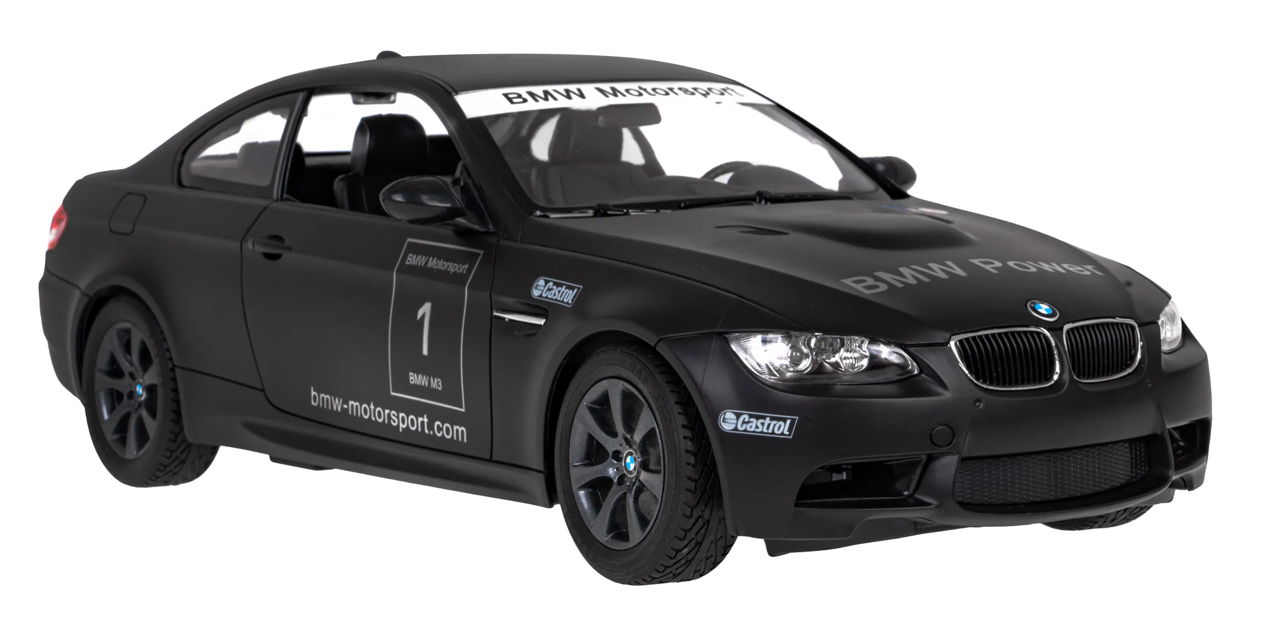 rastar metalni bmw m3 1:14 na daljinsko upravljanje crni - slika 6