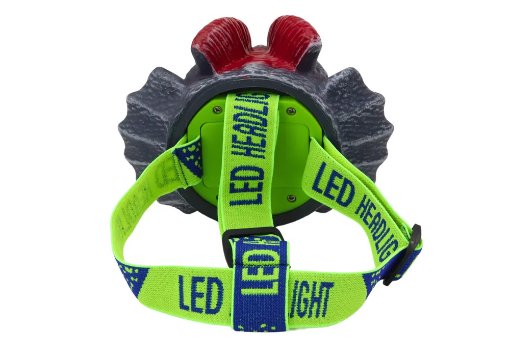 dinosaur prednja svjetiljka traka za glavu 3 led diode - slika 4
