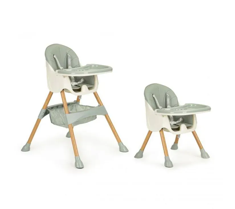 ecotoys hc-823 2u1 stolica hranilica zelena - slika 2