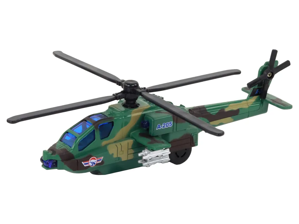 set aluminijskih vojnih helikoptera - slika 5