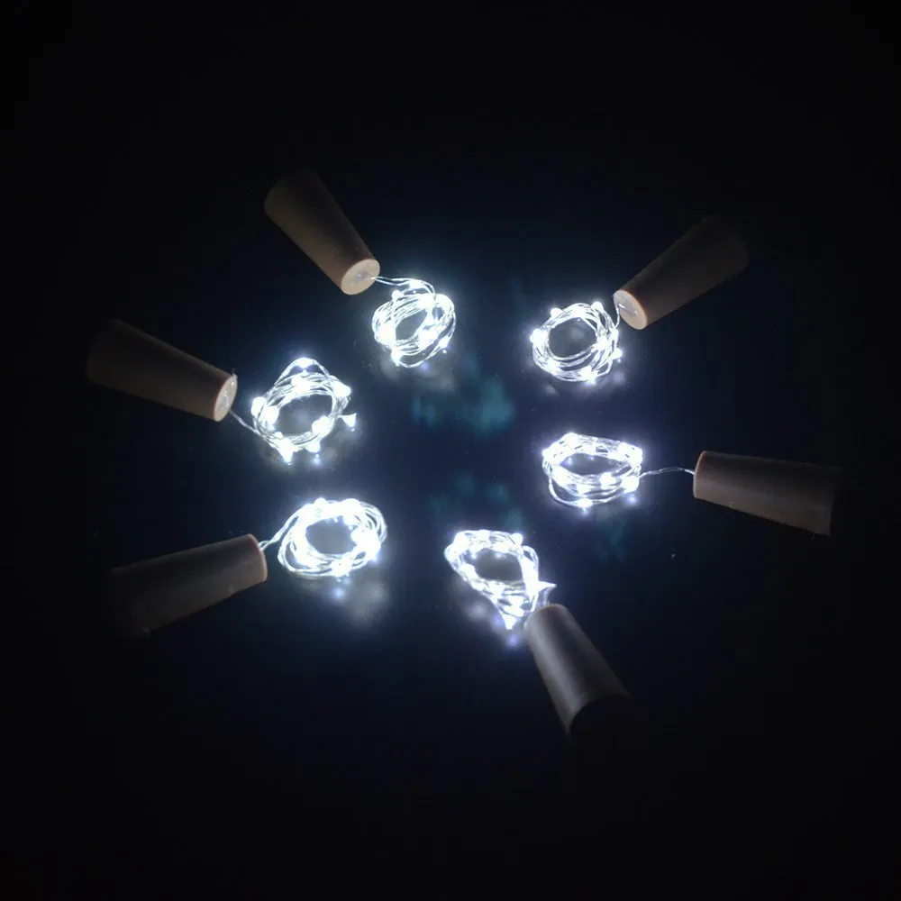 led lampice na baterije, 20 led dioda - slika 3
