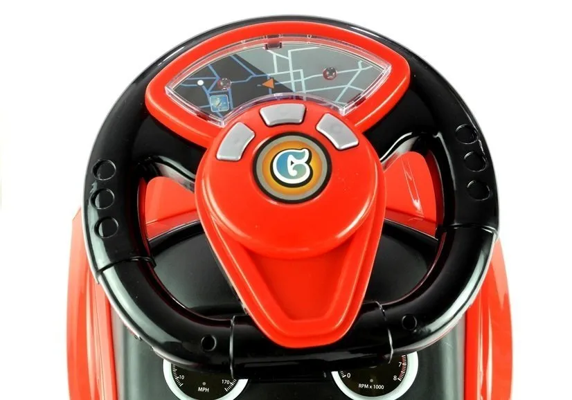 dječja guralica auto 613w crveni - slika 8