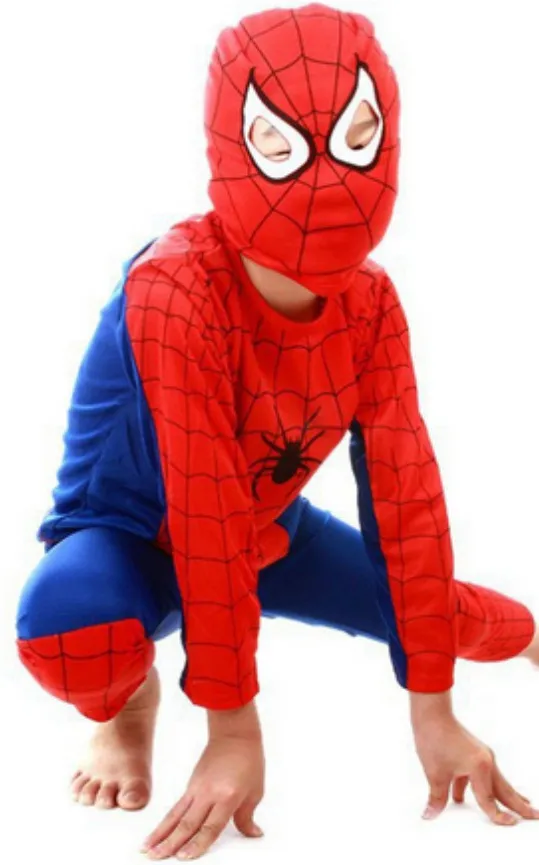 spiderman kostim veličina l 120-130cm - slika 3