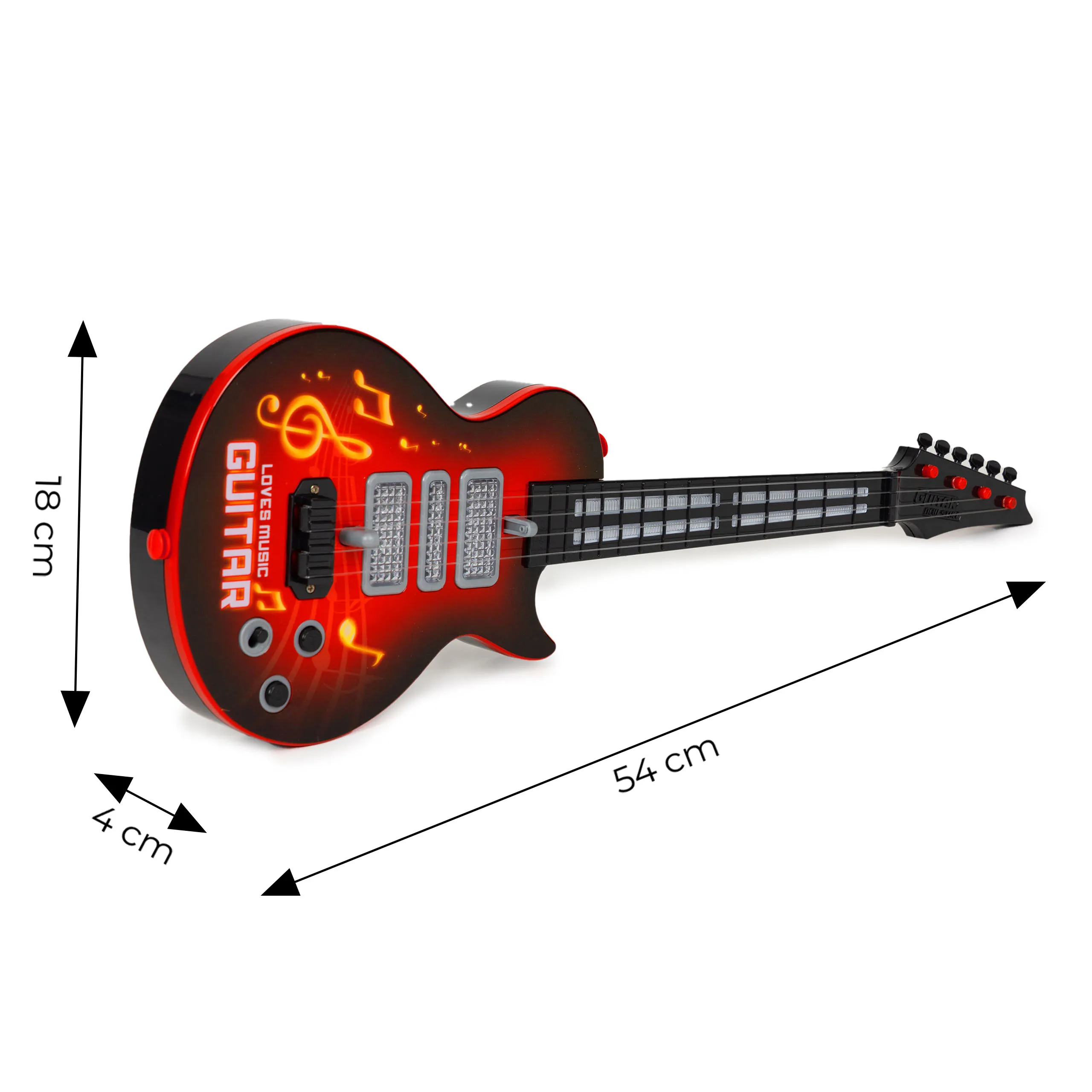 dječja rock gitara za učenje sviranja - slika 6