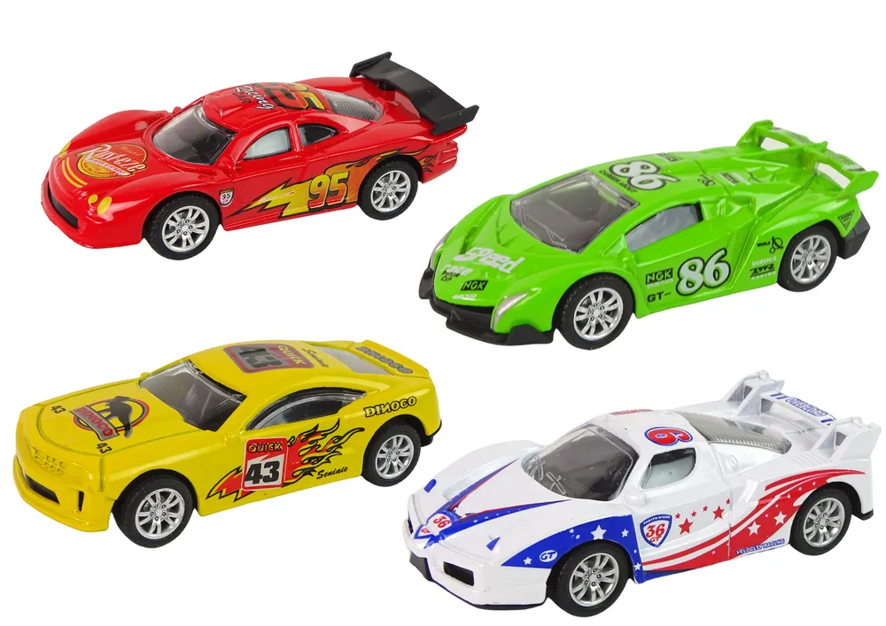 resorak sportski trkači automobili 4 boje 1:43 - slika 3